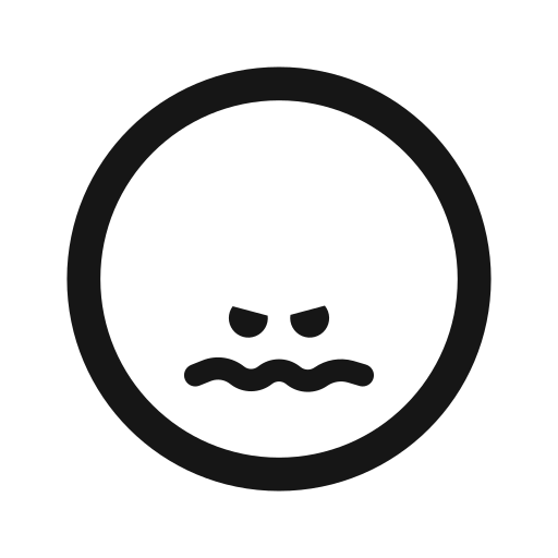 Angry and sad Icon
