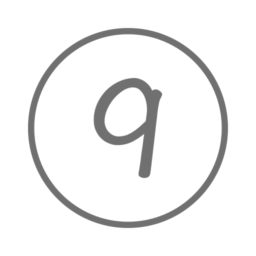 9_ round_ Number 9 Icon