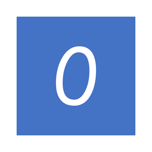 0_ square_ solid_ Number 0_ by_ climei Icon