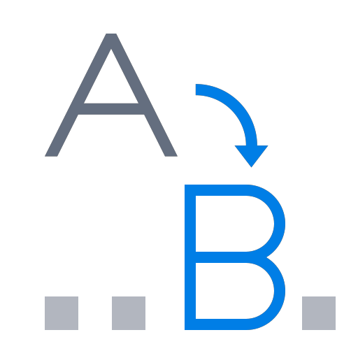 light-component-dataconvert-characterreplace Icon