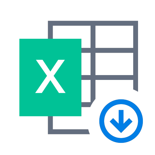 light-component-Excel-write Icon
