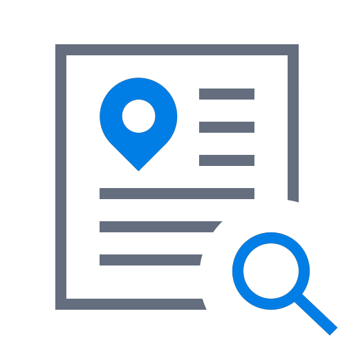 light-component-word-findlocation Icon
