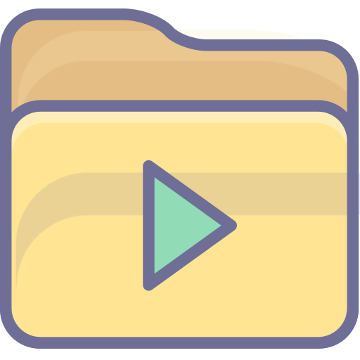 Multimedia folder Icon