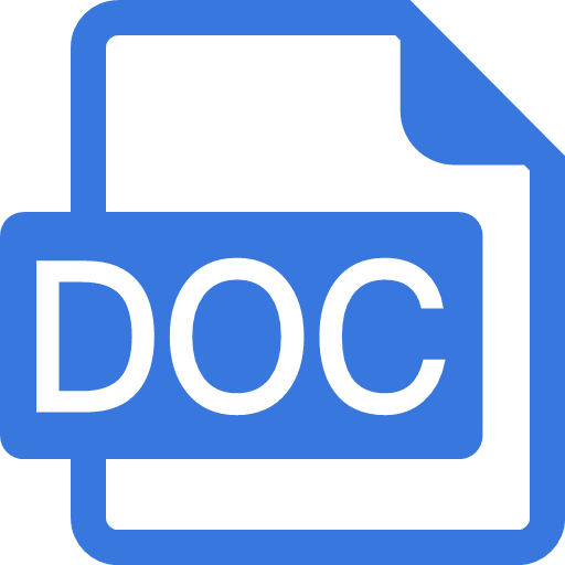 DOC Icon Vector Icons free download in SVG, PNG Format