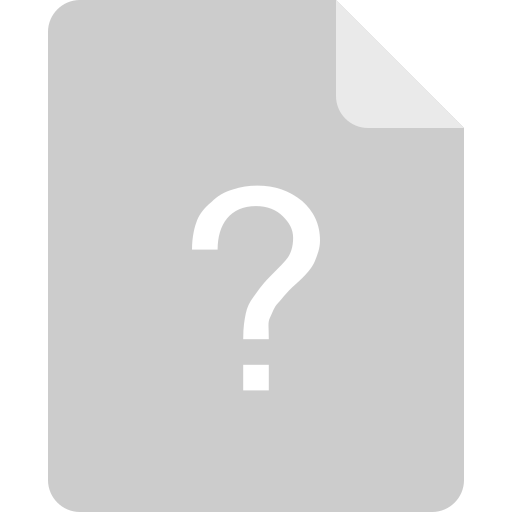 File type - standard drawing - unknown file Icon