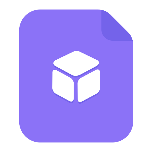 File type - 3D Icon