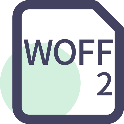 woff2 Icon