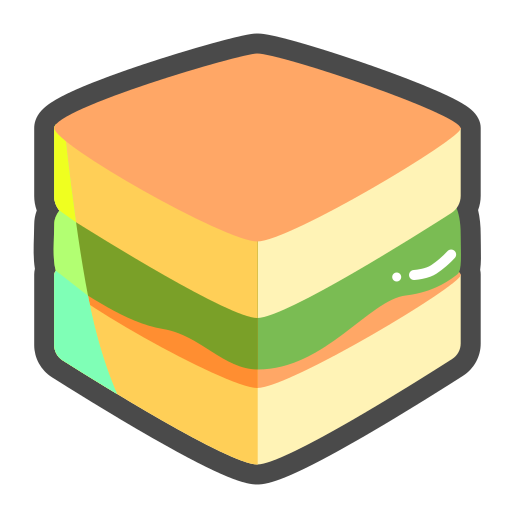 Small square cake Icon