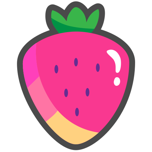 Strawberry crisp Icon