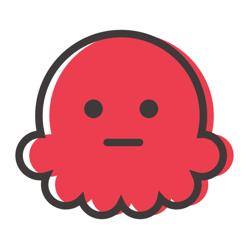 [a fruit, melon and melon] icon - octopus-01 Icon