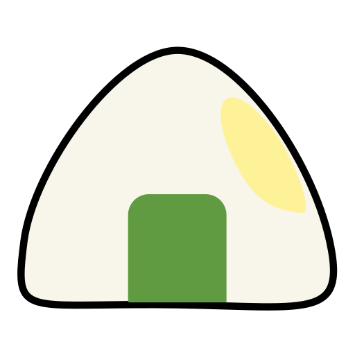 Rice and vegetable roll Icon Icon