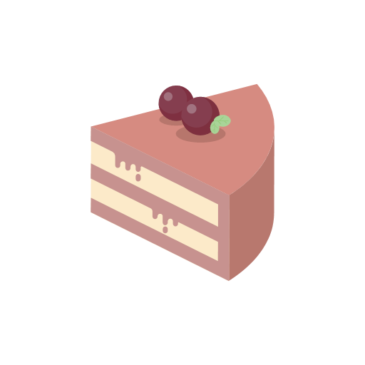Blueberry cake Icon