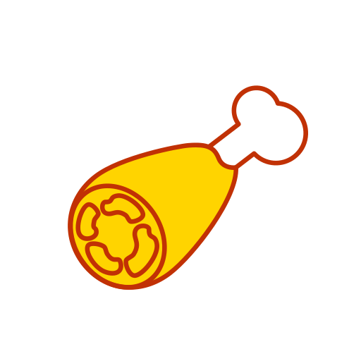 2 chicken legs Icon