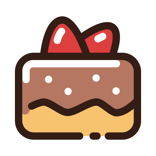 Cube cake Icon
