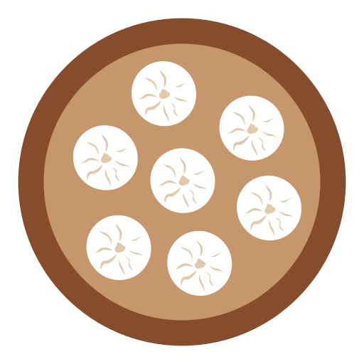 Steamed Dumplings Icon