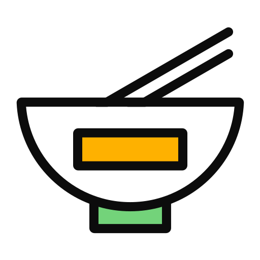 Bowls and chopsticks Icon