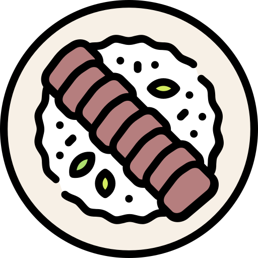 Barbecued pork Icon