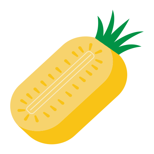 Facial pineapple Icon