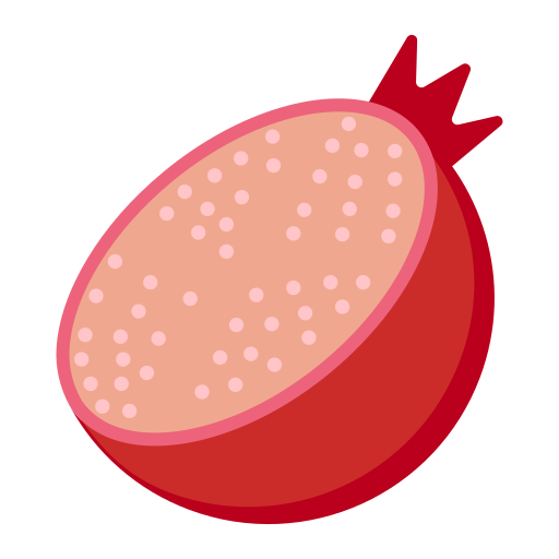 Facial pomegranate Icon