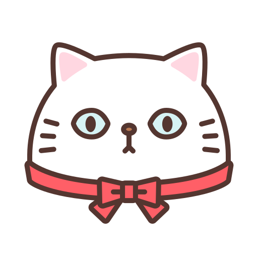 Icon Kawaii, Free Vector Cat Icon, A Lineal Icon Depicting Cartoon