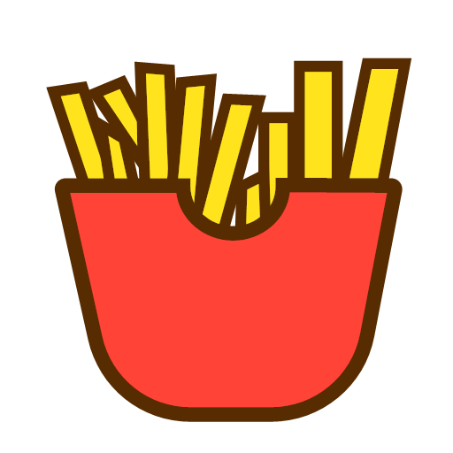 French fries - filling Icon