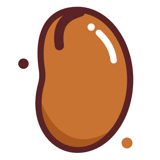 a bean similar to the broad bean Icon