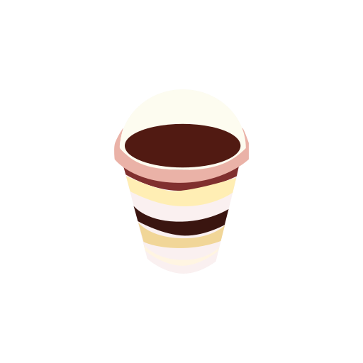 Wood bran cup Icon