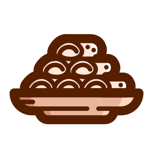 Steamed vermicelli roll Icon
