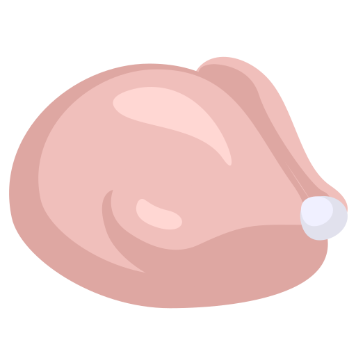 Chicken, meat Icon