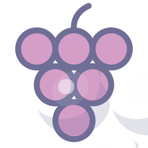 Grape, grape, fruit Icon