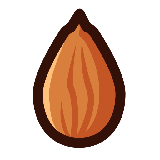 Gourmet almond Icon