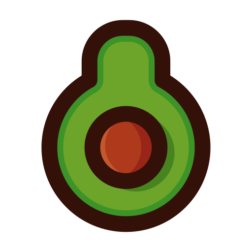 Gourmet avocado Icon