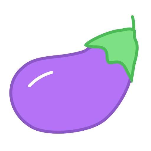 Fresh eggplant Icon