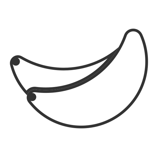 Banana - linear-6 Icon