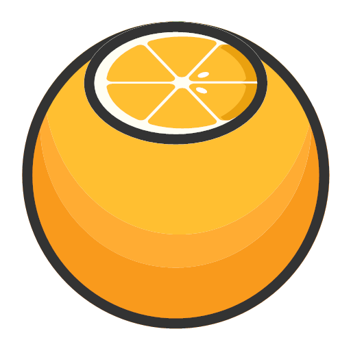 Oranges - sweet and fresh Icon