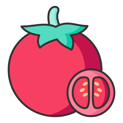 Linear tomato Icon