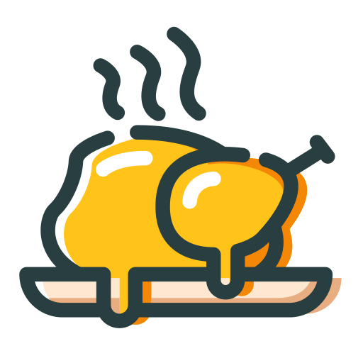 Roast Chicken Icon