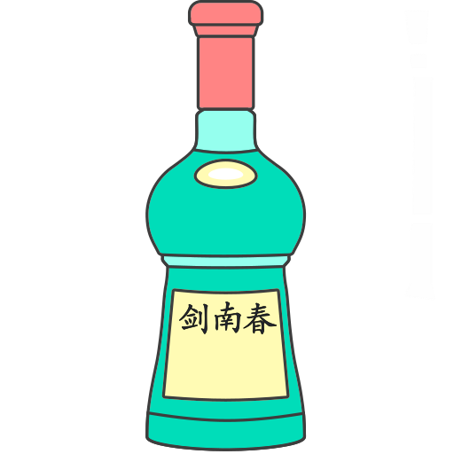 Wine bottle Baijiu Jiannanchun Icon