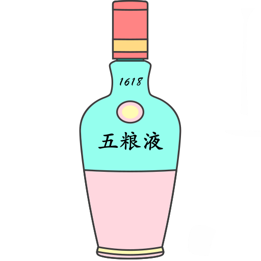 Wine bottle - Baijiu Wuliangye Icon