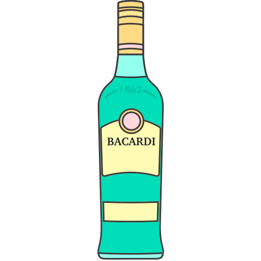 Wine bottle - foreign wine - rum Icon