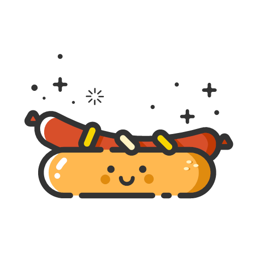 MBE style hot dog Icon