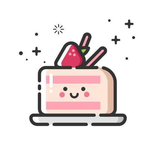 MBE style strawberry cake Icon