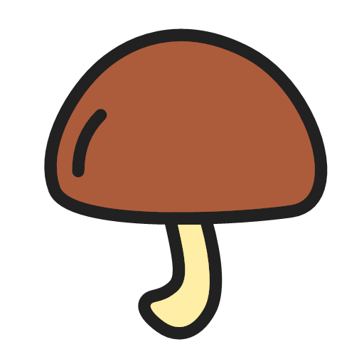 Dried mushrooms Icon