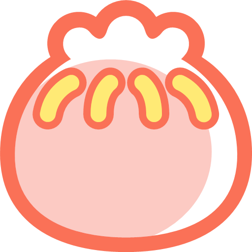 Steamed stuffed bun Icon