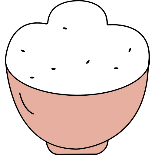 Steamed Rice Icon