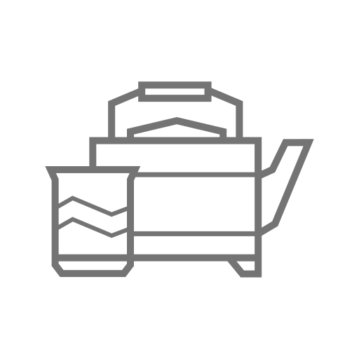 Monochrome tea Icon