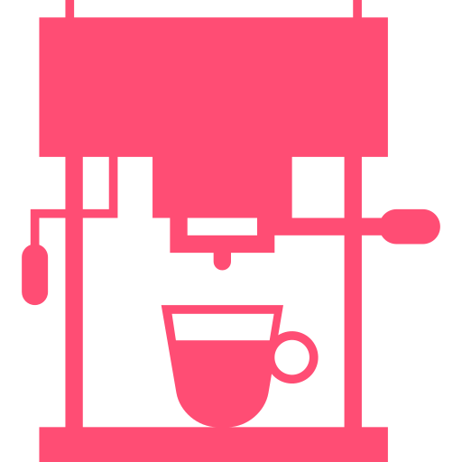 espresso machine F Icon
