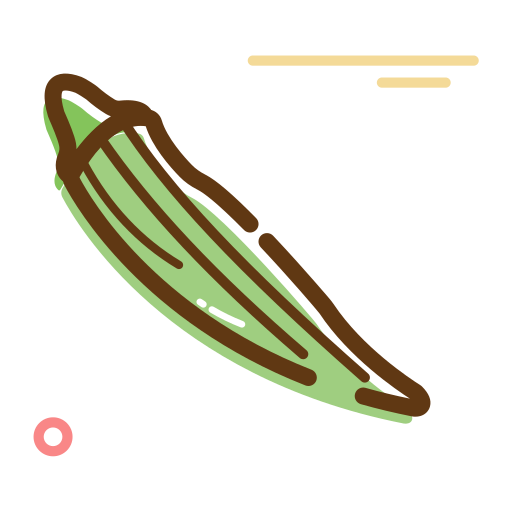 Okra stem Icon