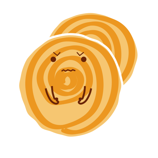 Hand tearing bread Icon