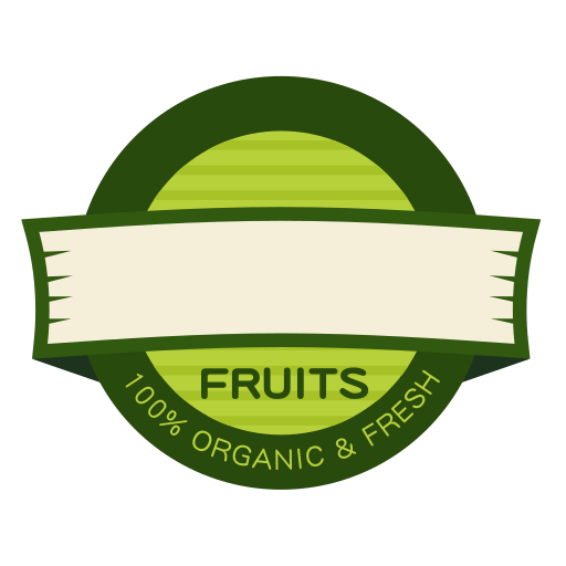Logo back board of Tiantian fresh fruit store Icon